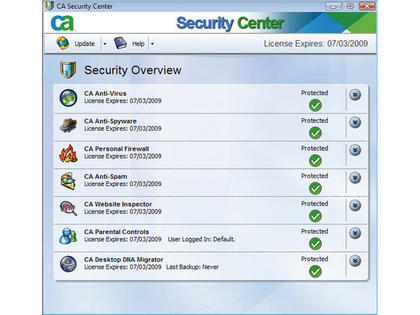 CA Internet Security Suite Plus 2008