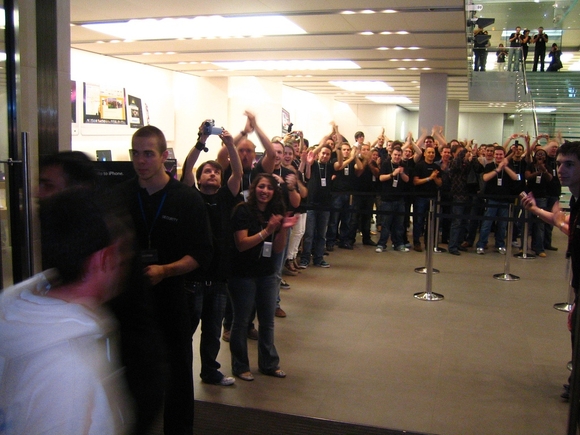 iPhone launch