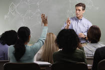 Students texting it in